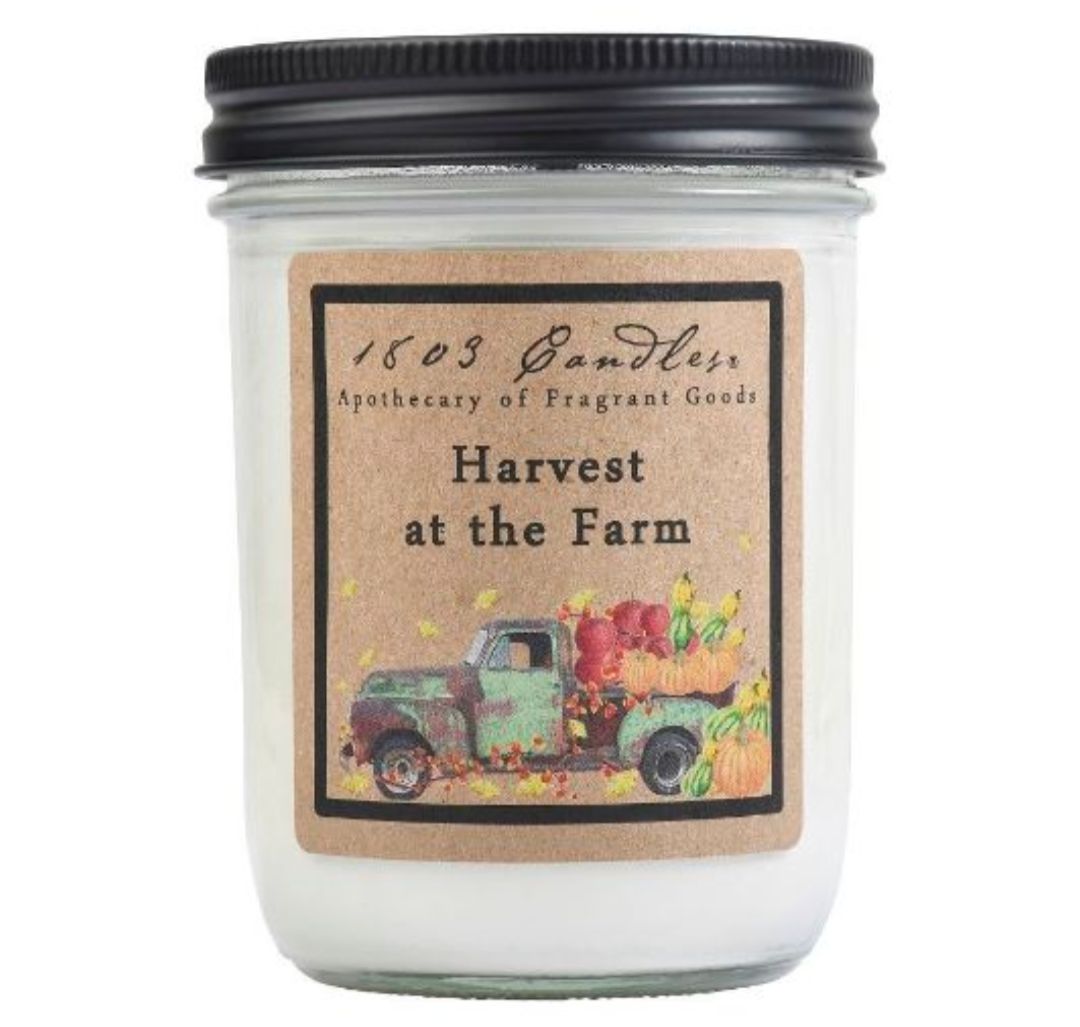 1803 Candle Company SOY Jar Candle - Harvest at the Farm