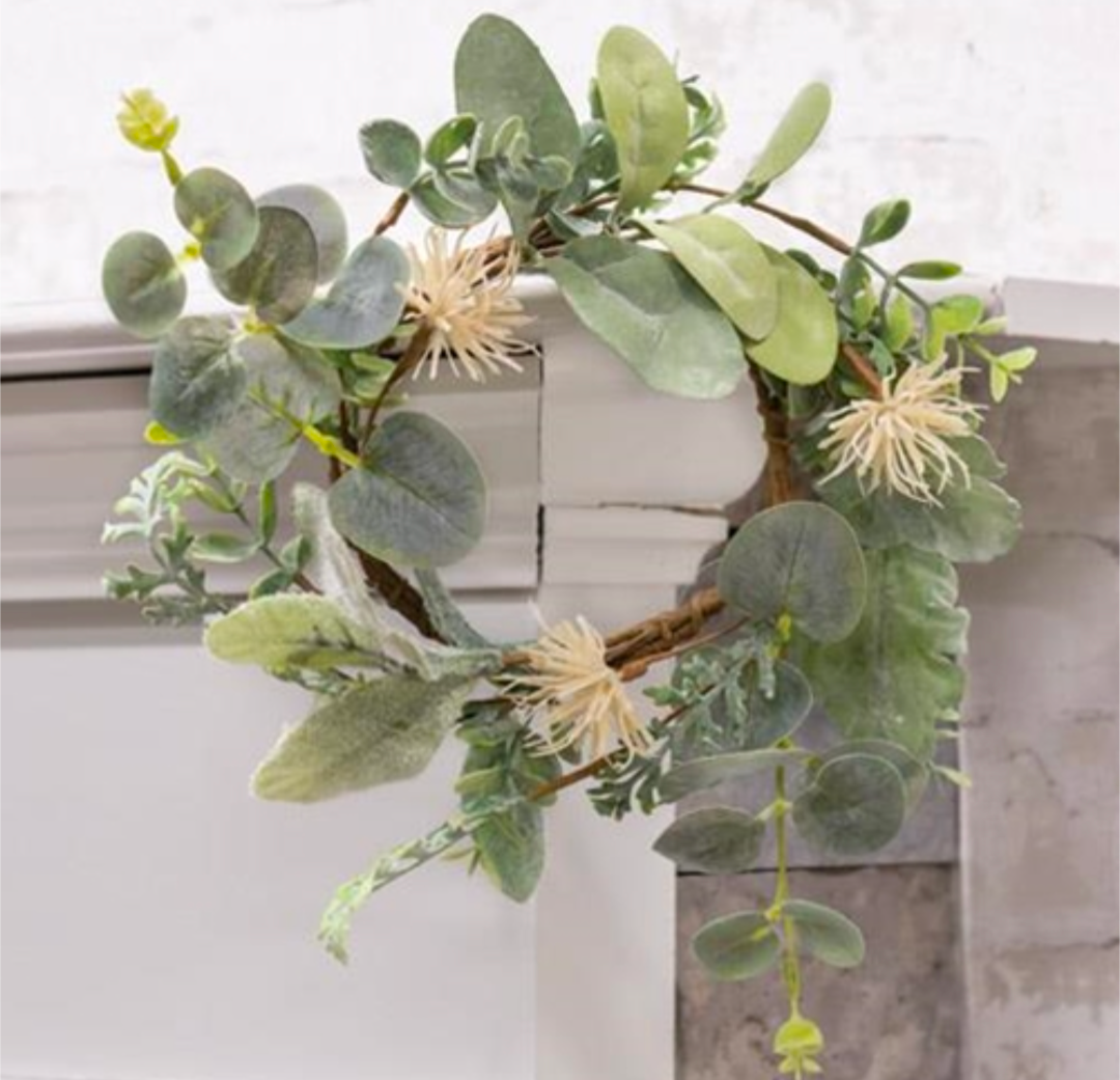 4-1/2" Aberdeen Sea Holly Candle Ring