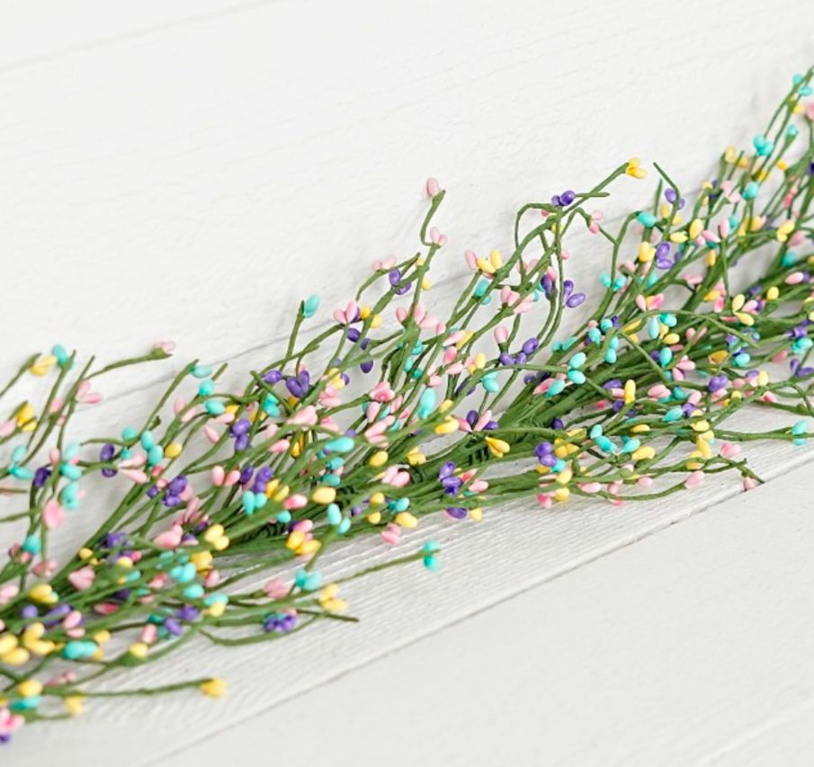 54" Happy Spring Pip Berry Garland