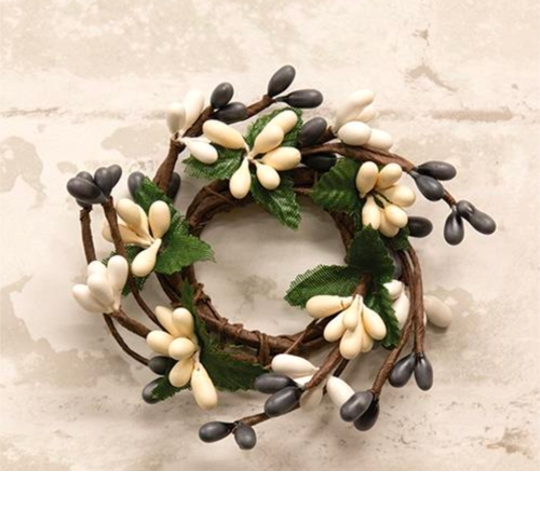 1" Farmhouse Mix Mini Pip Candle Ring