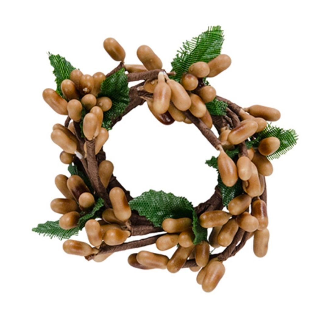 1" Teastain Pip Berry Candle Ring