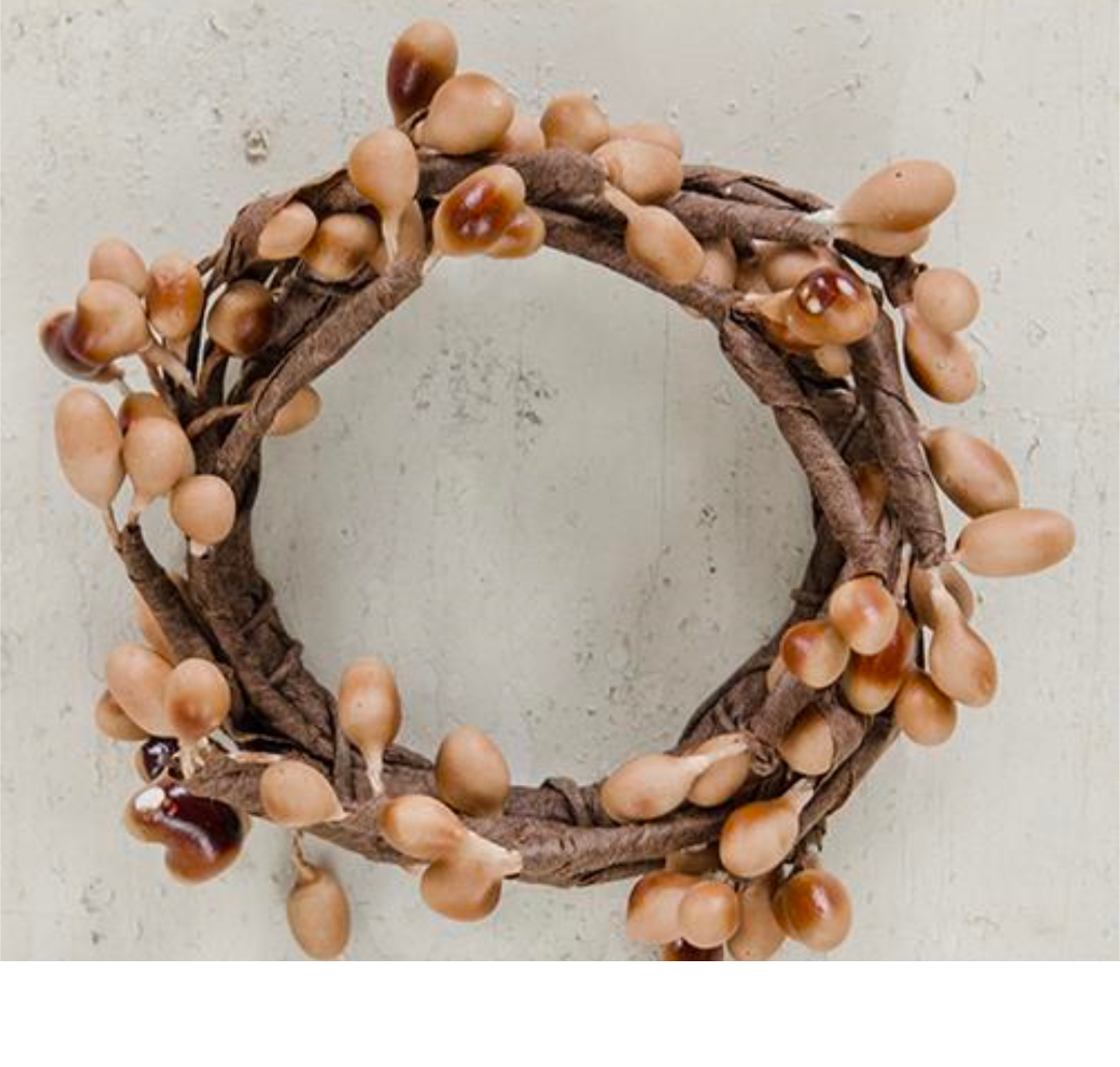 1-1/2" Teastain Mini Pip Candle Ring