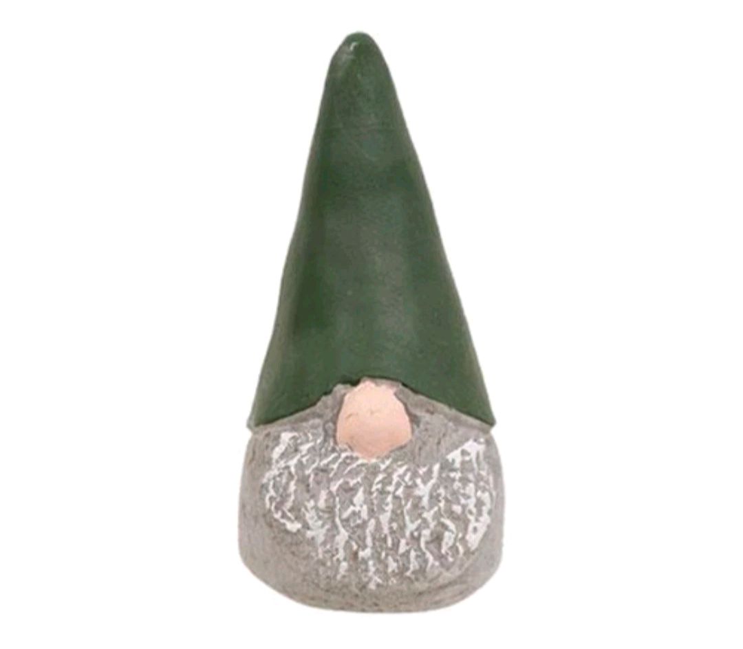 Small Green Hat Resin Gnome