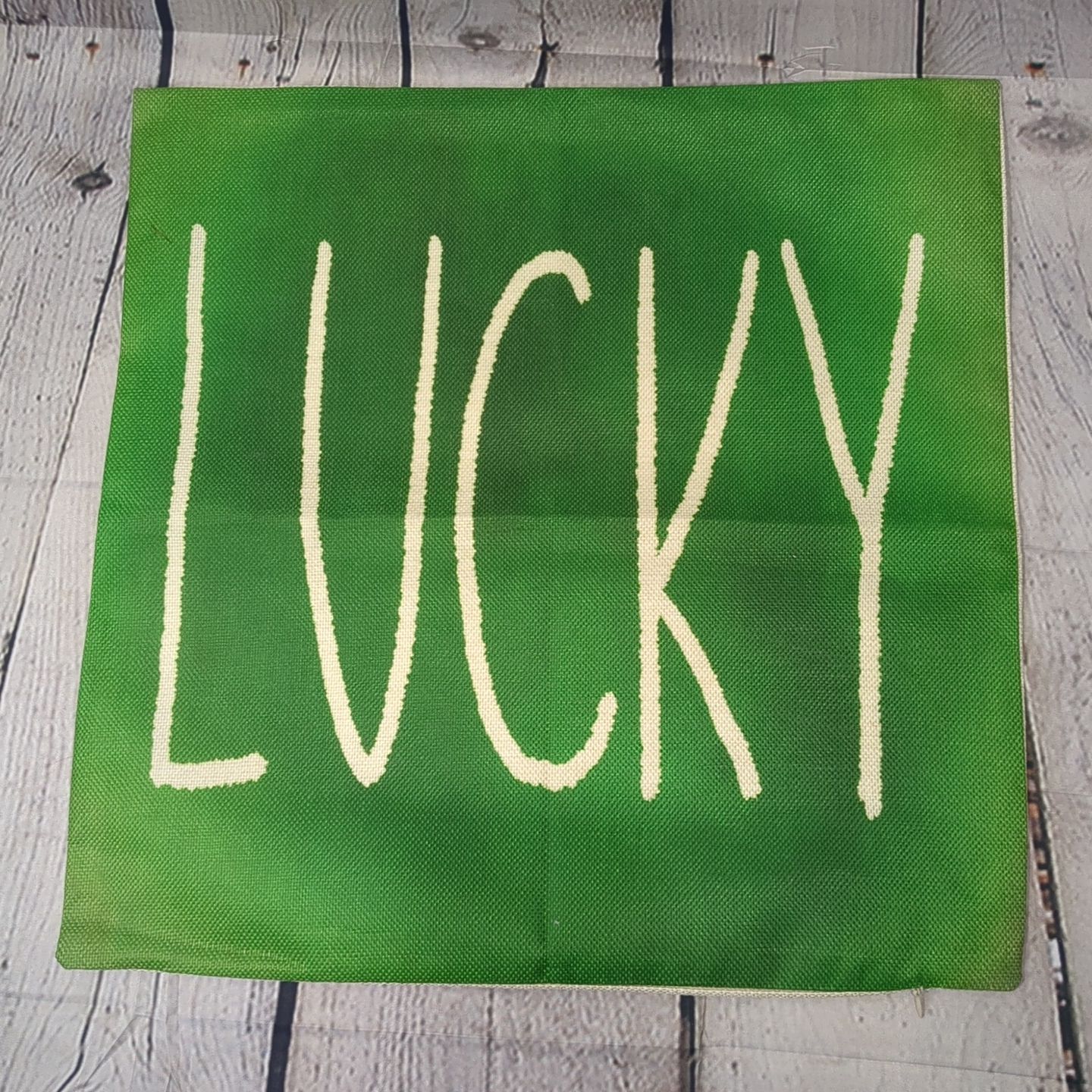 18x18 Zippered Pillow Cover - St Patrick's Day