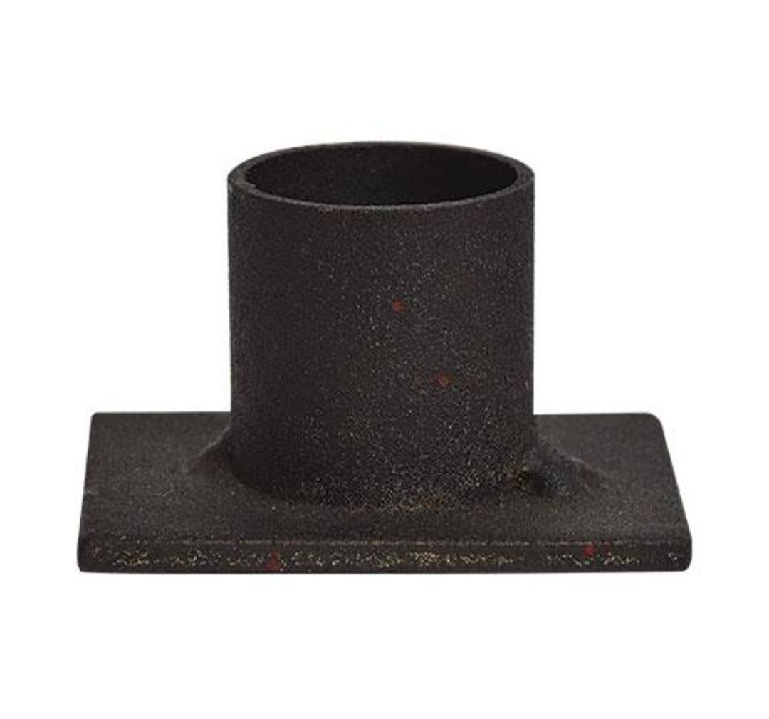 Single Iron Taper Candle Holder