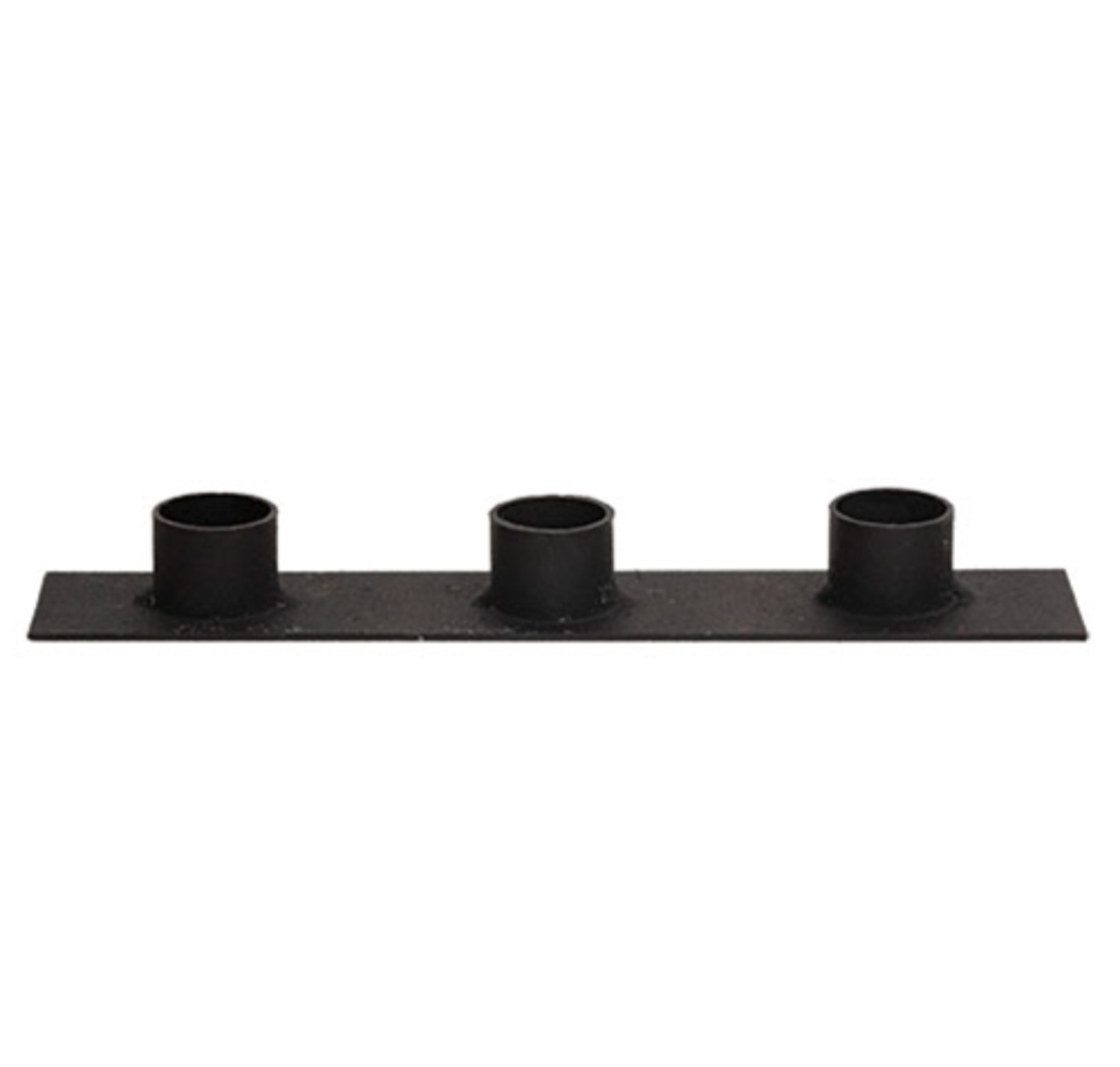 Triple Iron Taper Holder