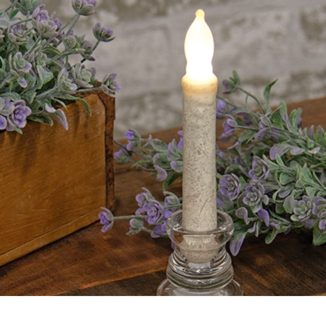 Glass Taper Candle Holder