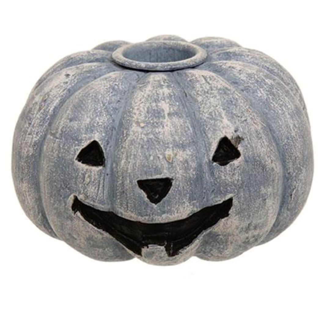 Jack O Lantern Taper Candle Holder