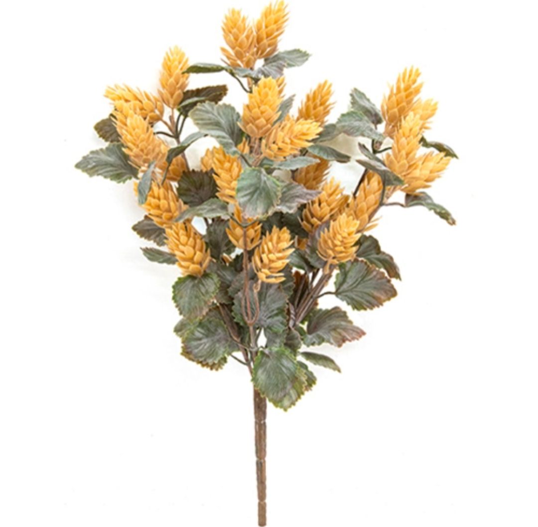 Dusty Beige Hops Floral Pick