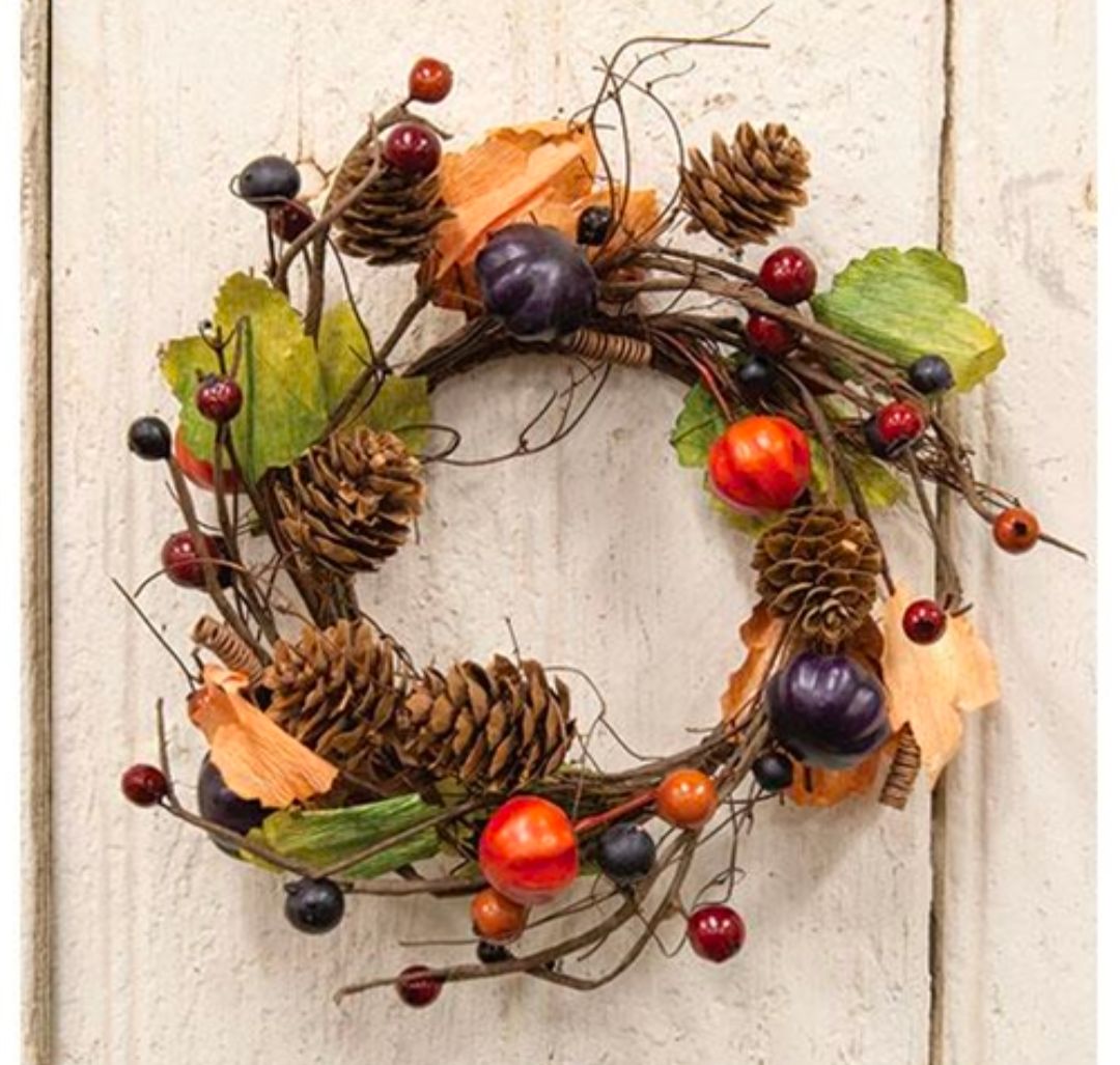 3-1/2" Pumpkin Patch Candle Ring