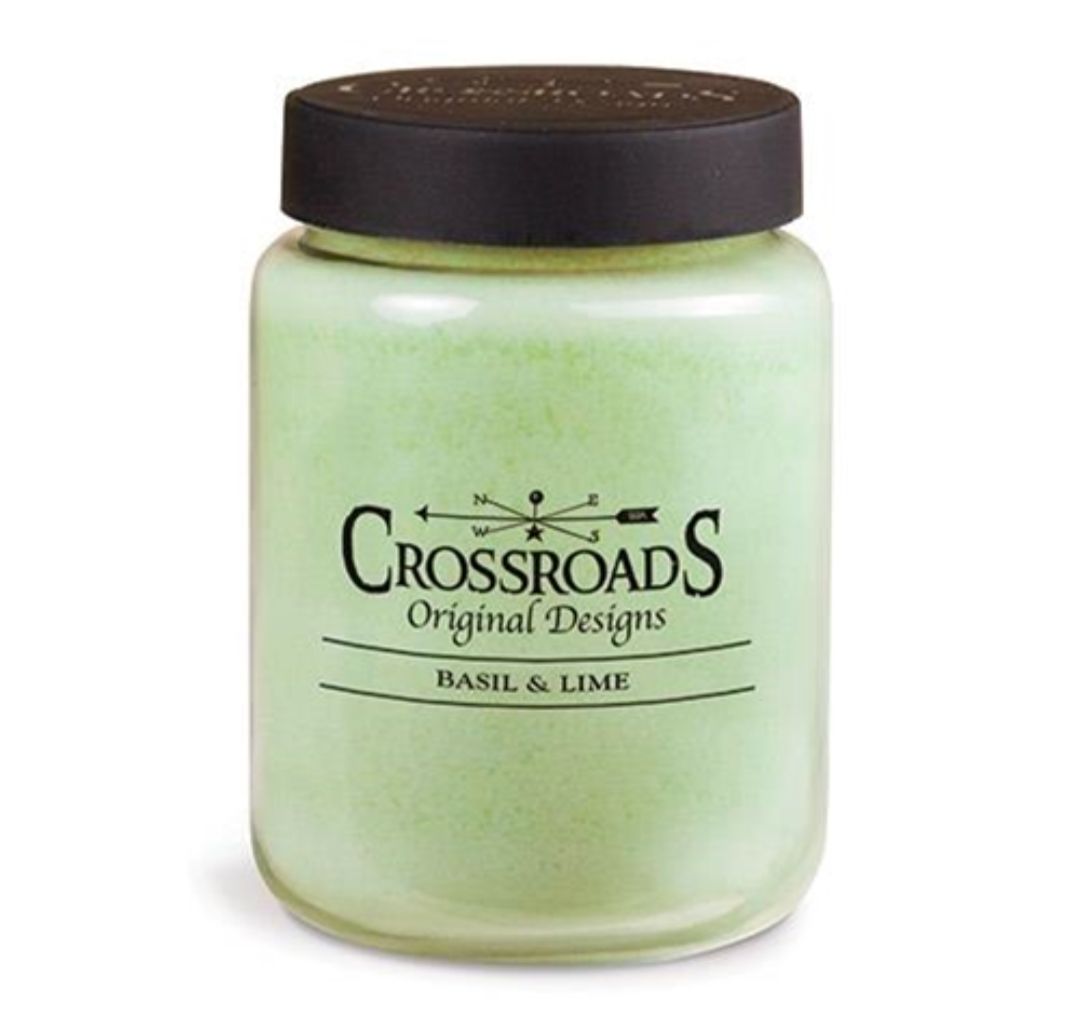Basil &amp; Lime Jar Candle - 26oz