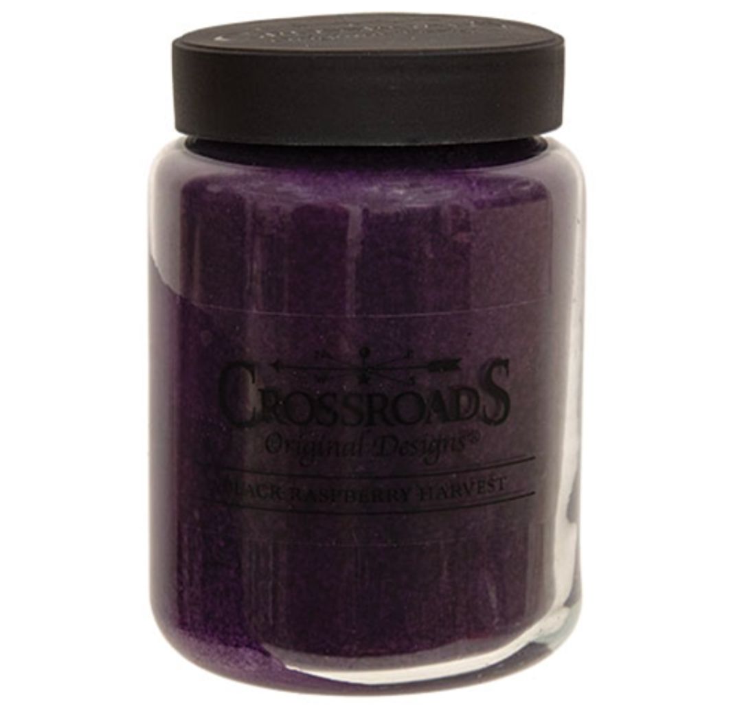 Black Raspberry Harvest Jar Candle - 26oz