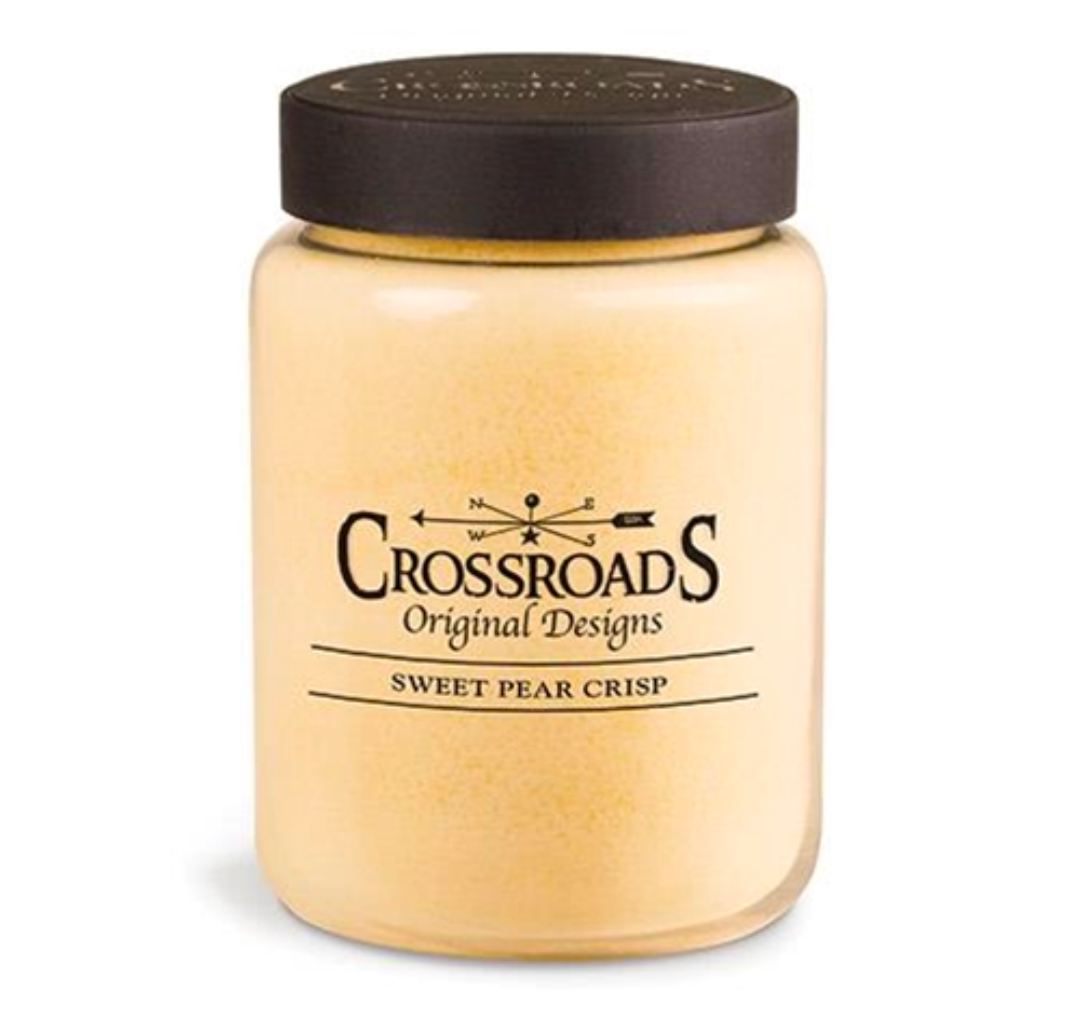 Sweet Pear Crisp Jar Candle - 26oz