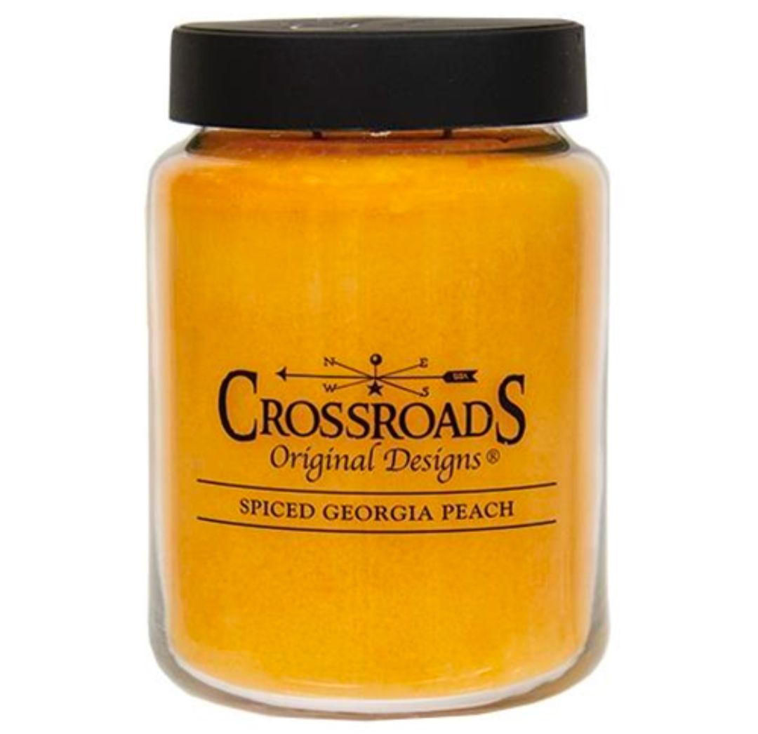 Spiced Georgia Peach Jar Candle - 26oz
