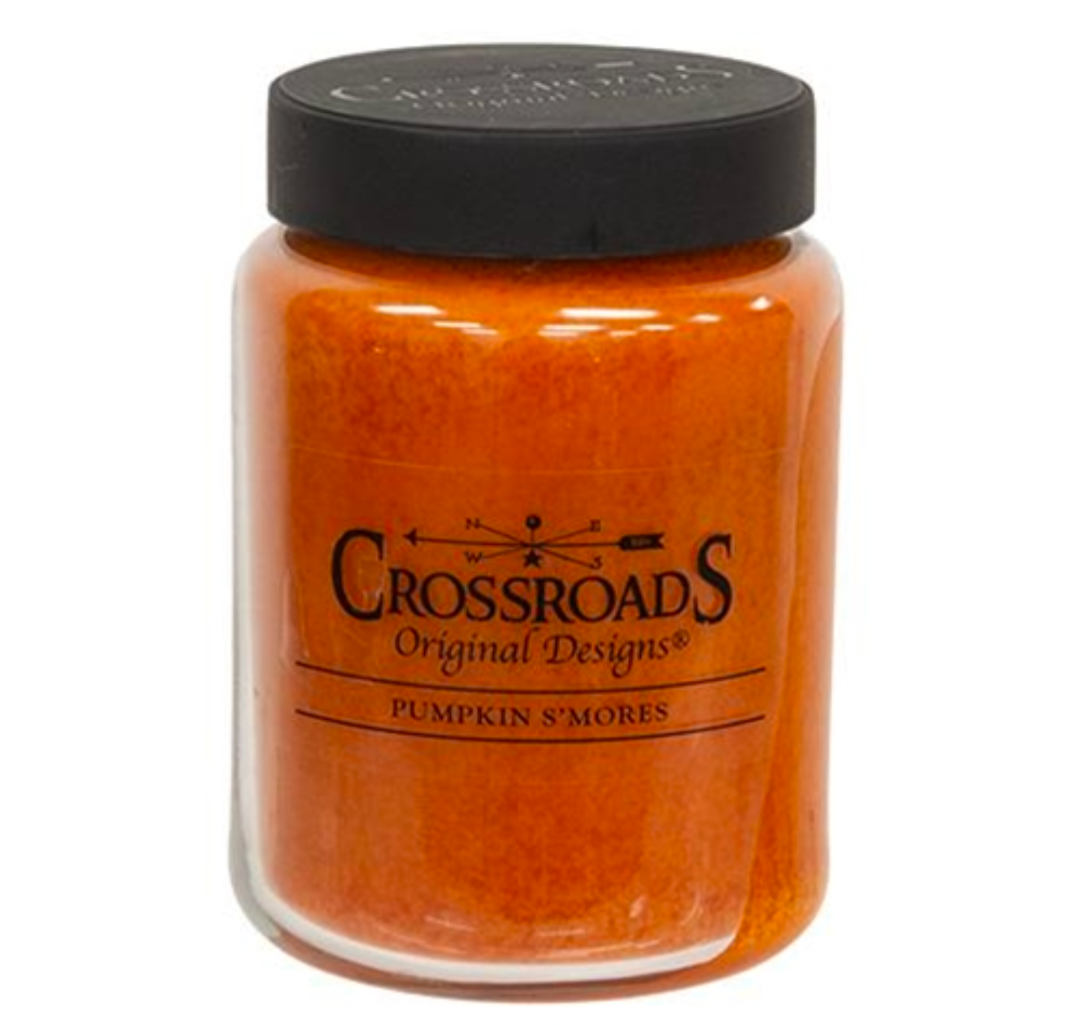 Pumpkin S'mores Jar Candle - 26 oz