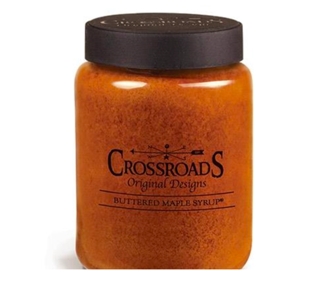 Buttered Maple Syrup Jar Candle - 26oz