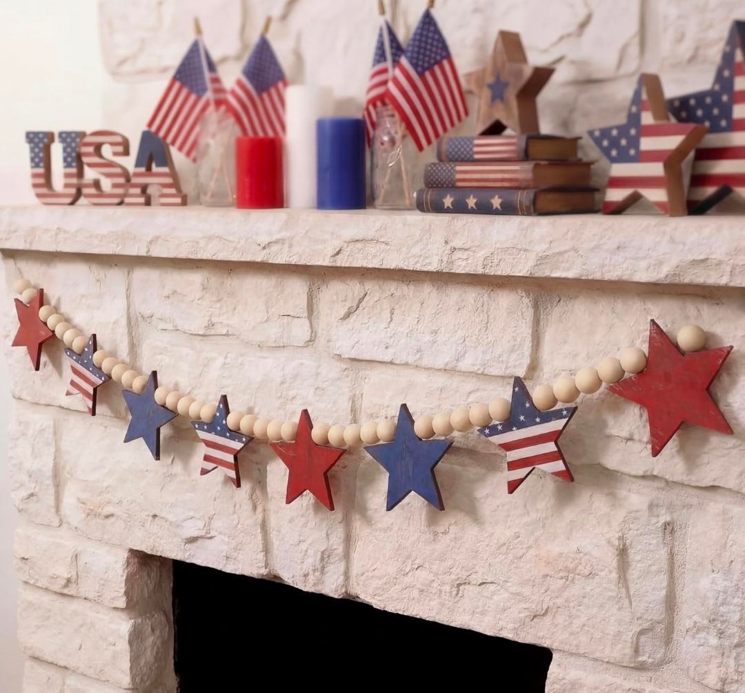 DIY Workshop: Create a Beaded Patriotic Garland - May 13th (6:30pm-8:30pm)