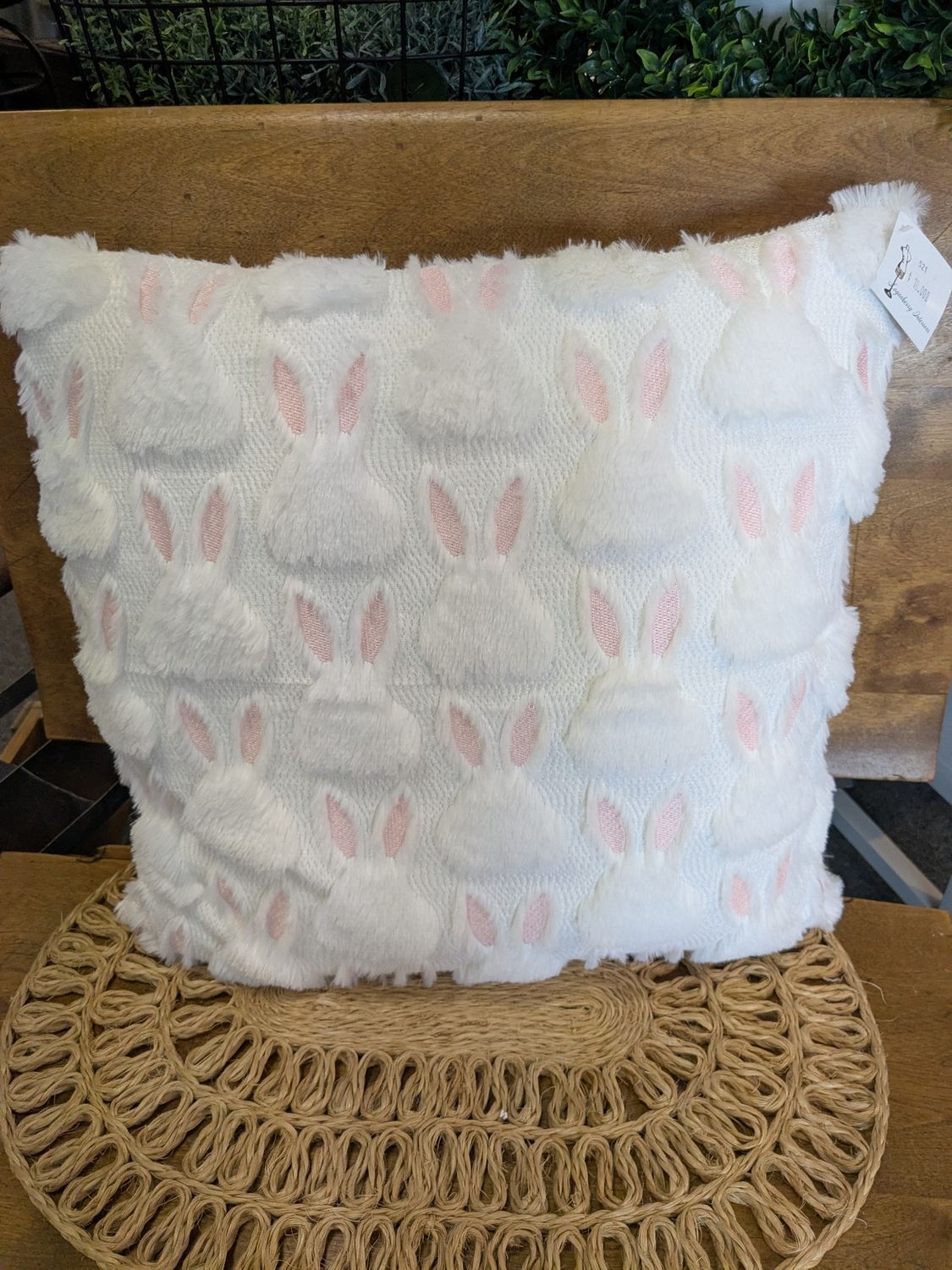 18x18 Bunny Pillow