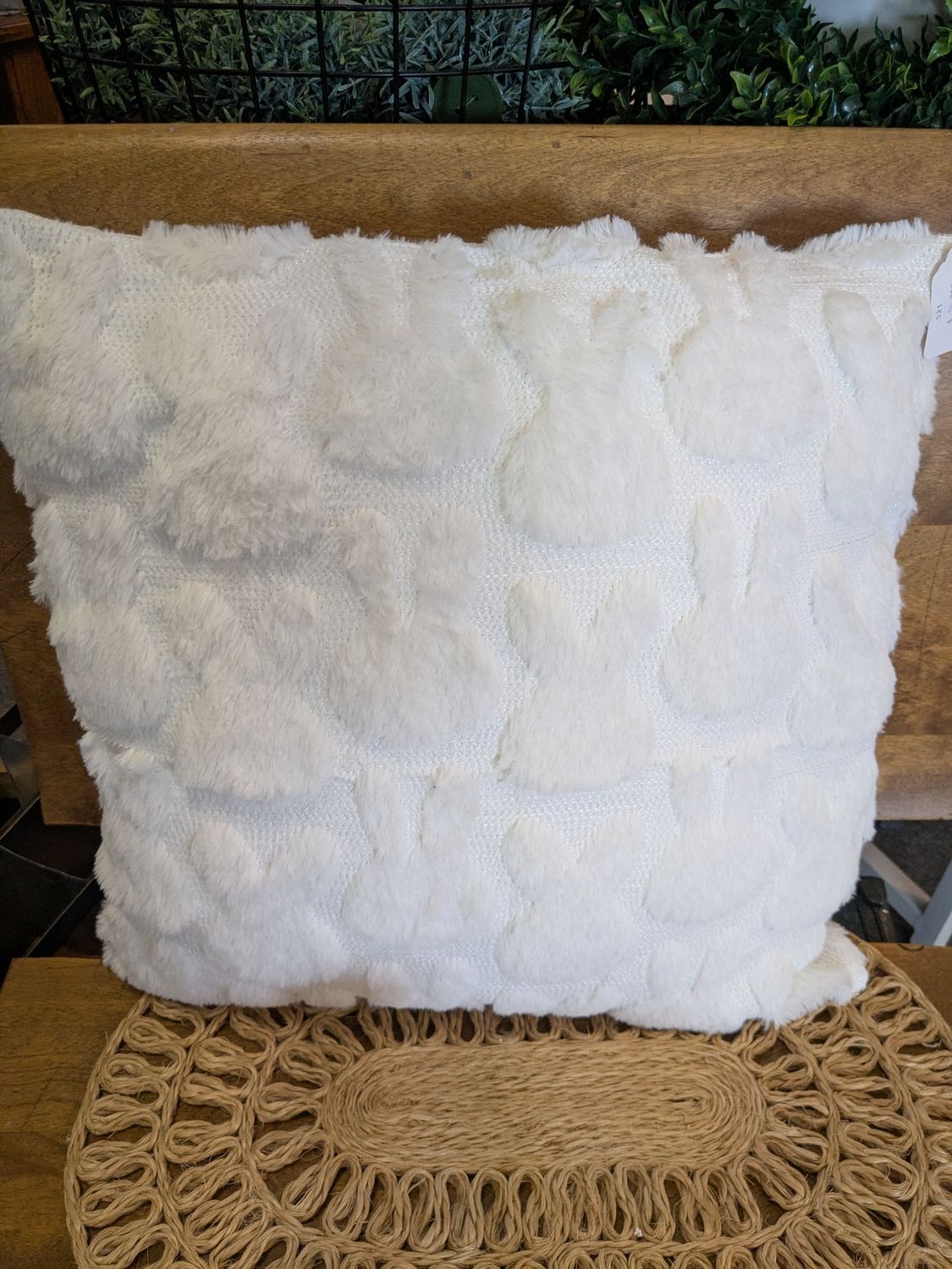18x18 Bunny Pillow