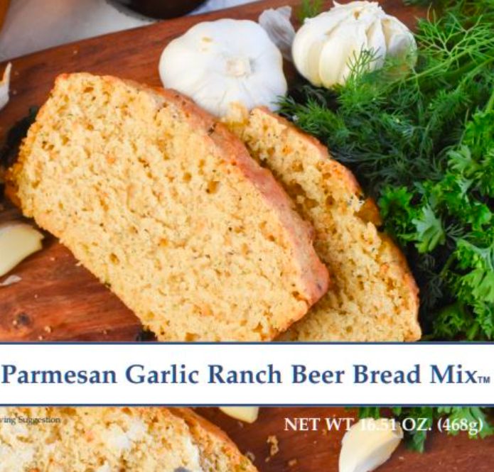 Parmesan Garlic Ranch Beer Bread Mix 