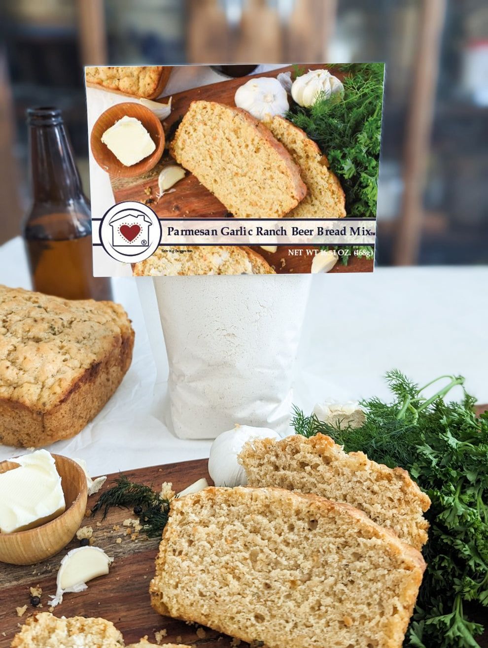 Parmesan Garlic Ranch Beer Bread Mix 