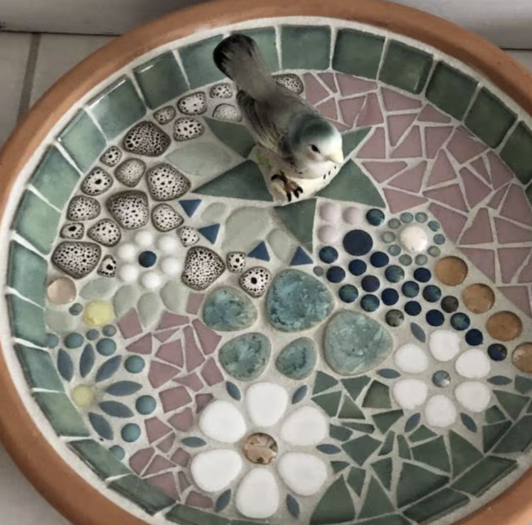 DIY Workshop: Create a Mosaic Bird Bath - May 30th (1:00pm-4:00pm)