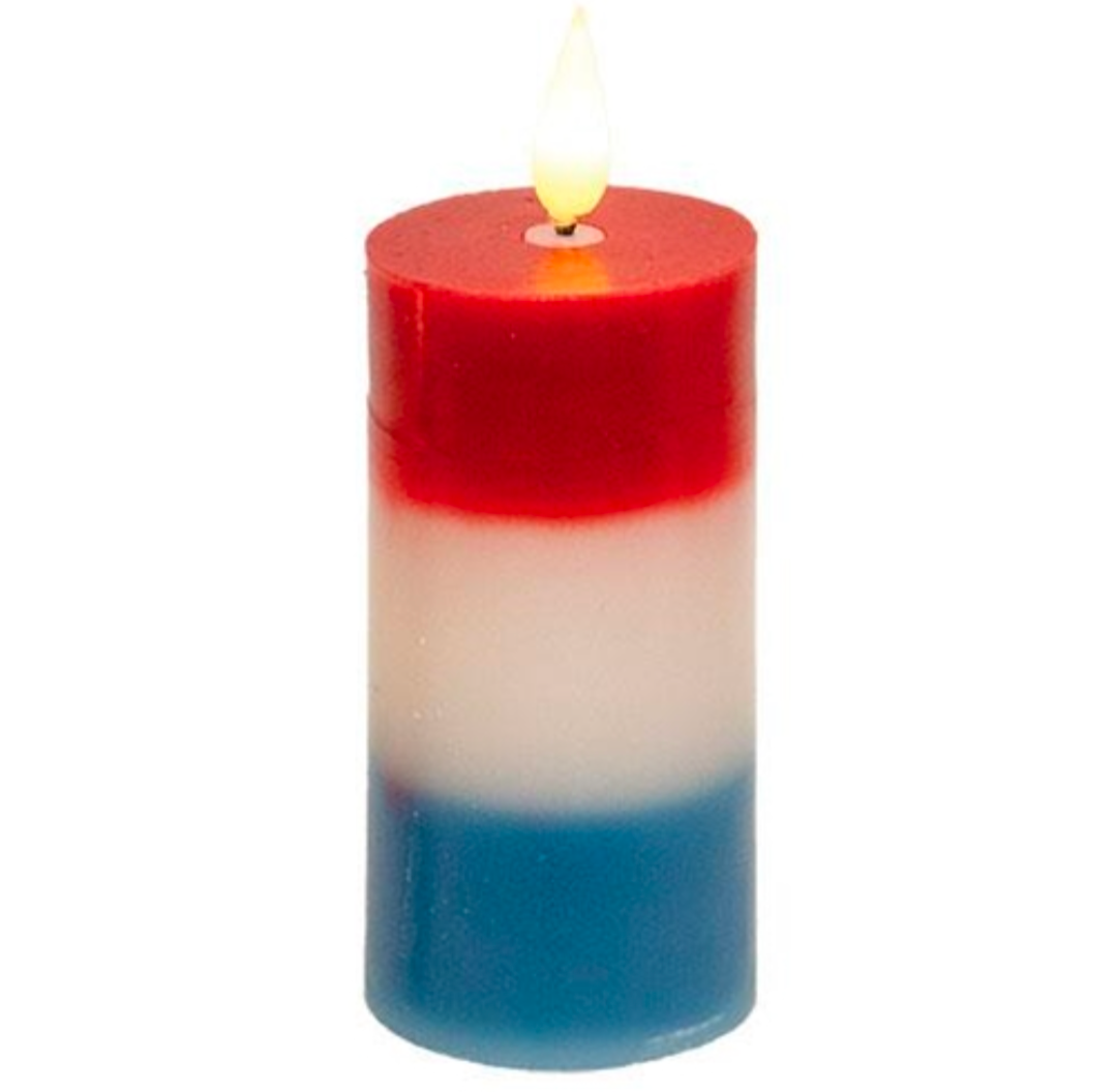 Americana LED Votive, 2x4