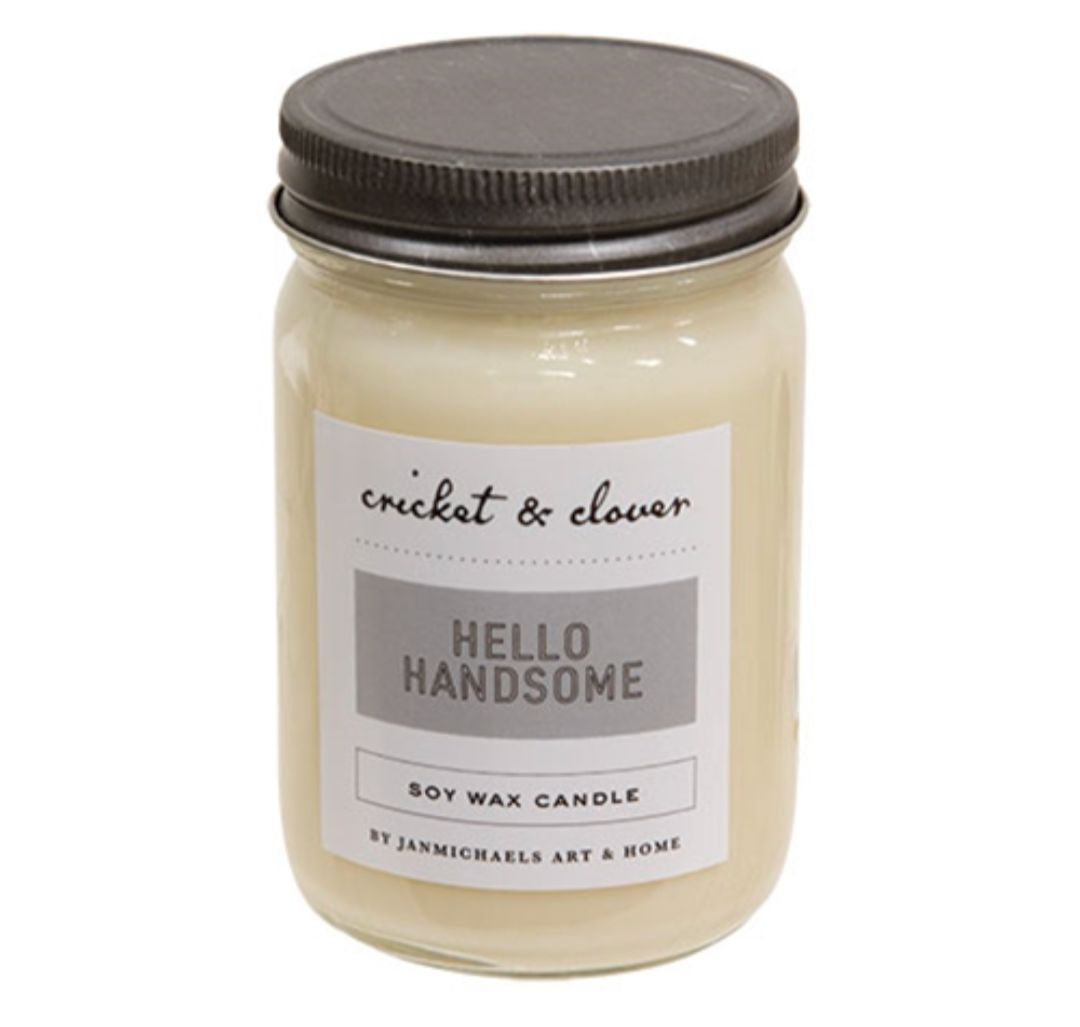Hello Handsome Mason Candle