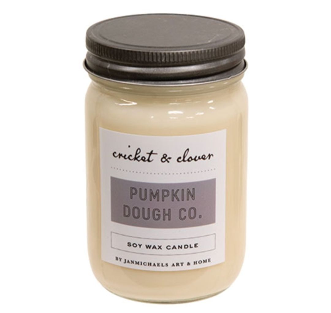 Pumpkin Dough Co Mason Candle