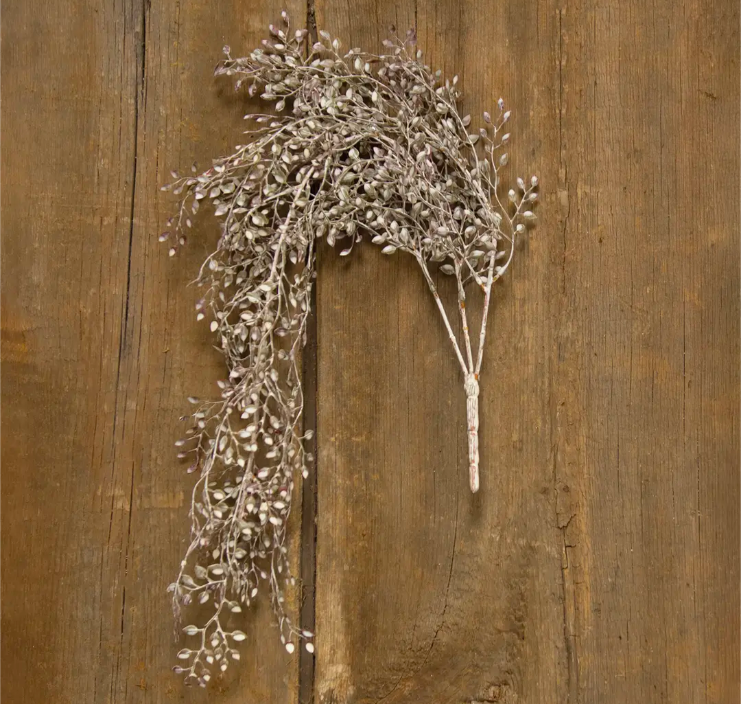 24" Little Luna Leaves Hanging Floral Pick