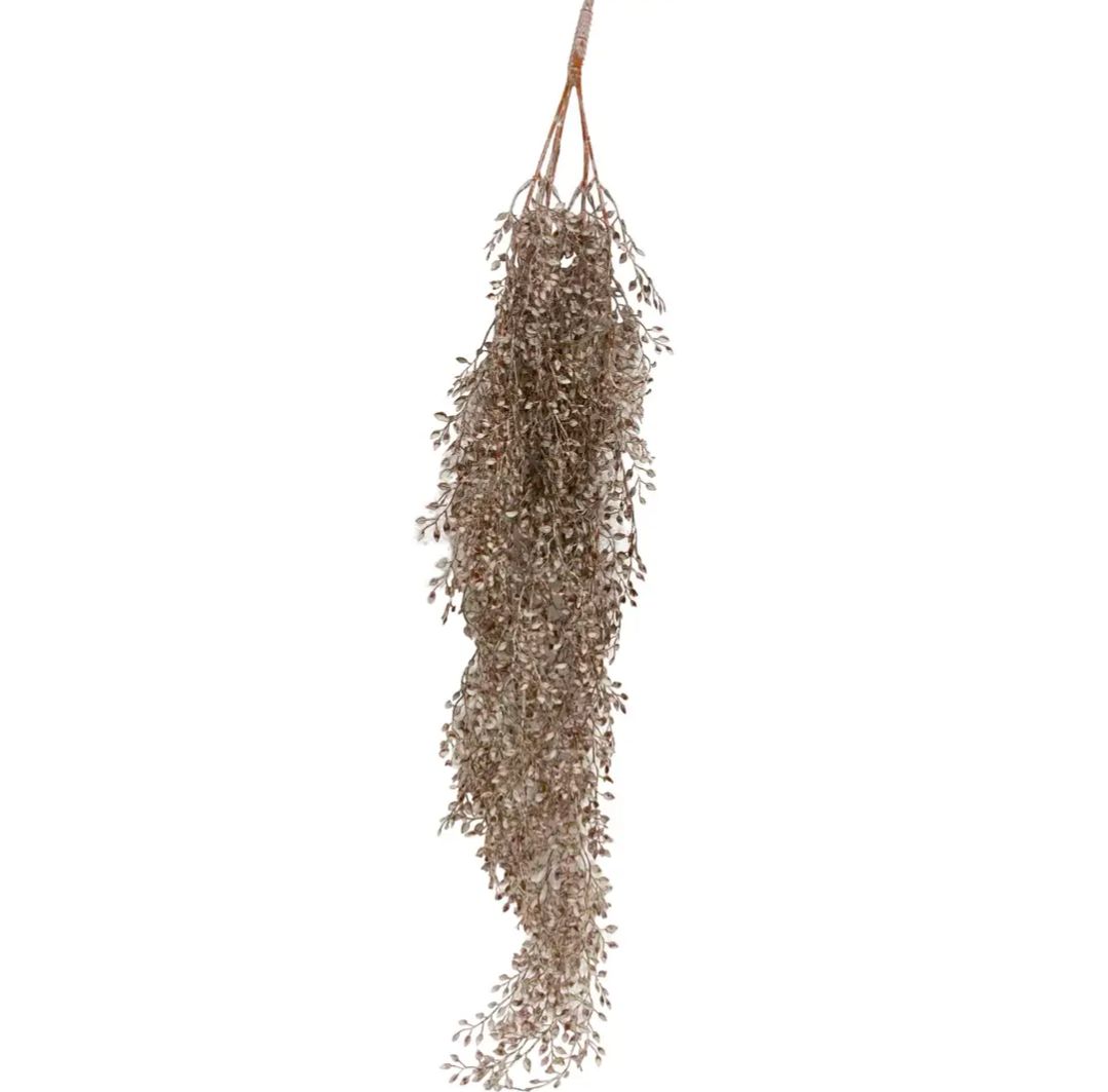 34" Little Luna Leaves Hanging Floral Pick