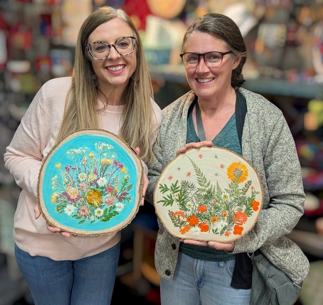 DIY Workshop: Create a 12" Dried Floral Wood Round - September 3rd (6:30pm-8:30pm)
