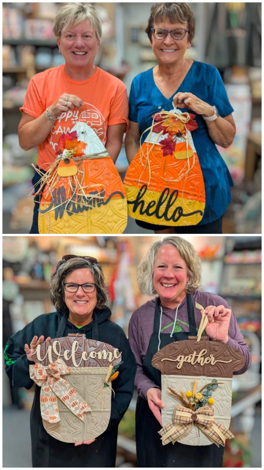 DIY Workshop: Create an Acorn or Candy Corn Wall Hanger - September 9th (6:30pm-8:30pm)