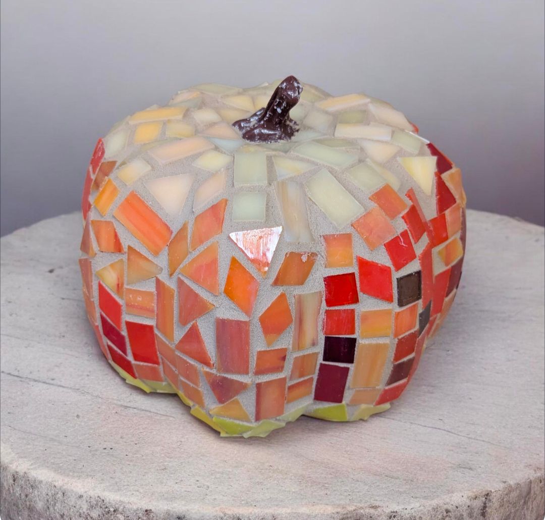 DIY Workshop: Create a Mosaic Pumpkin - October 8th (6:30pm-9:30pm)