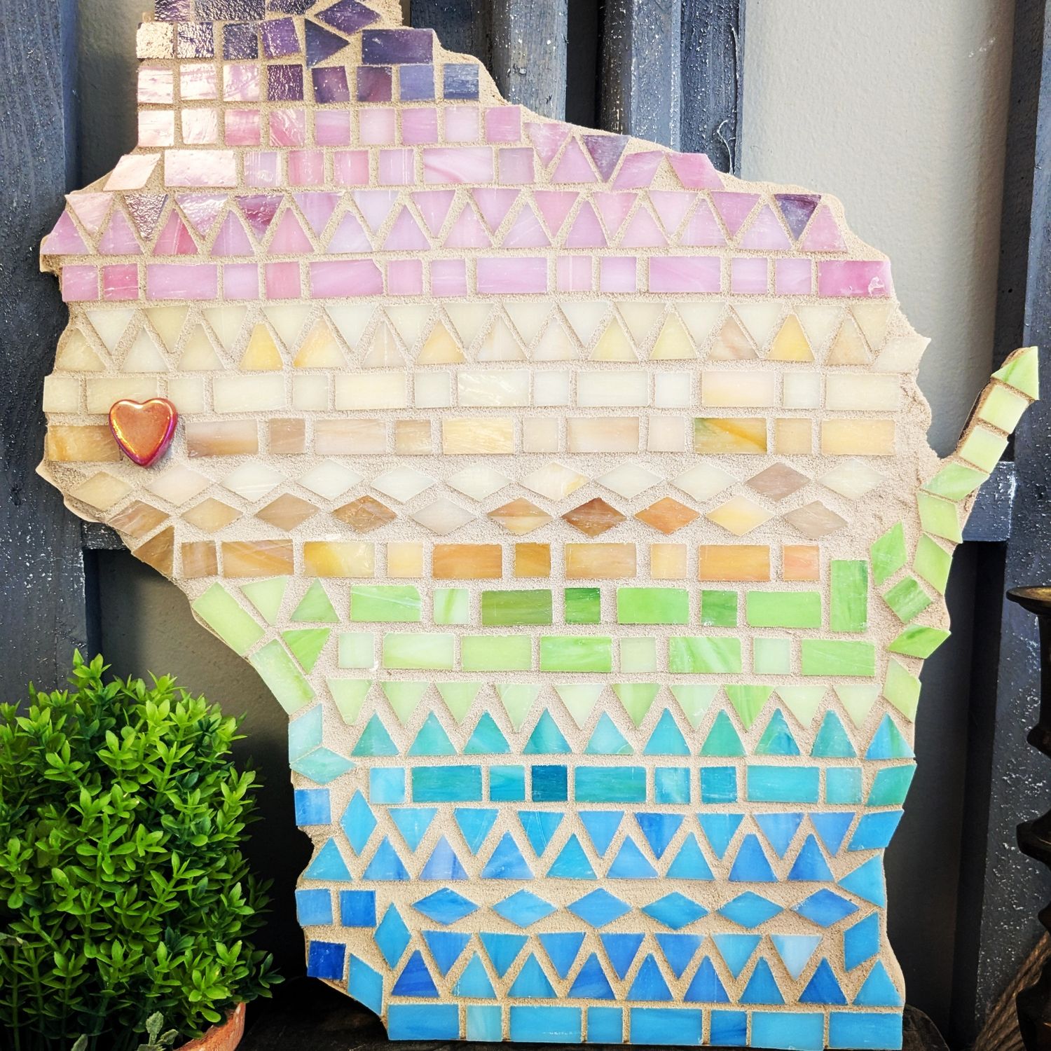 DIY Workshop: Create a Mosaic State Sign - September 3rd (6:30pm-9:30pm)