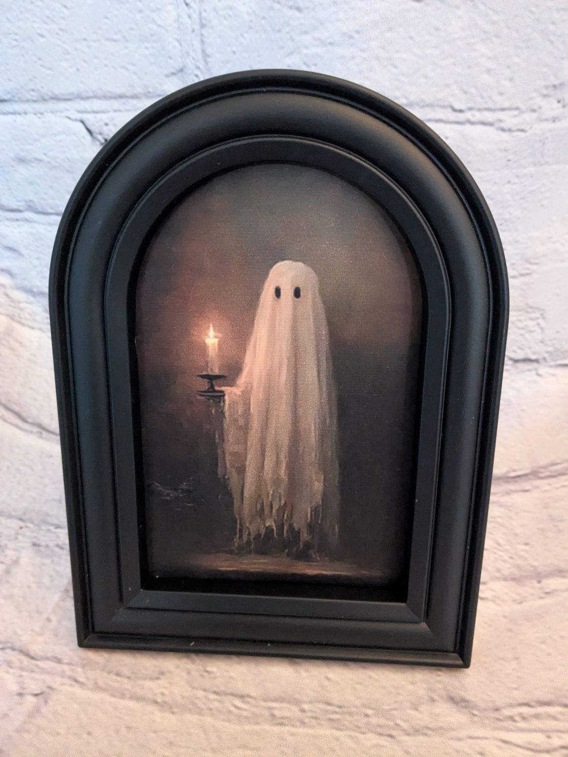 Halloween Print Shelf Sitter Sign Decor 4x6