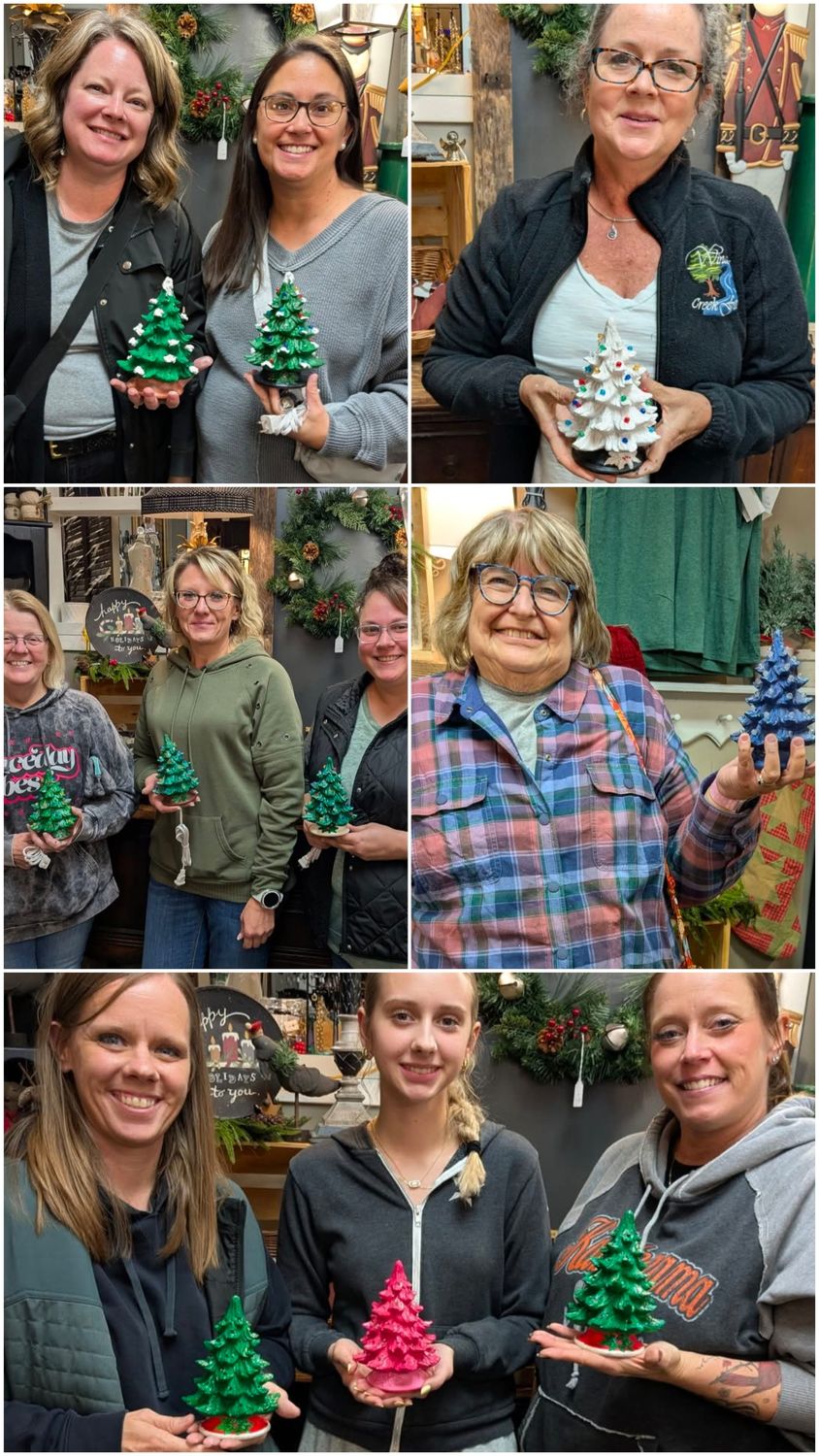 DIY Workshop: Create a Painted Ceramic Christmas Tree - November 11th(6:30pm-8:30pm)