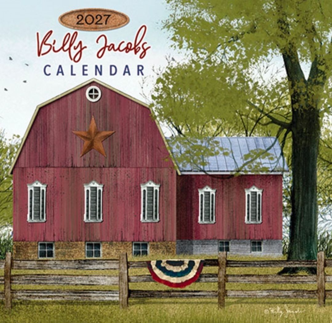 Billy Jacobs 2027 Wall Calendar