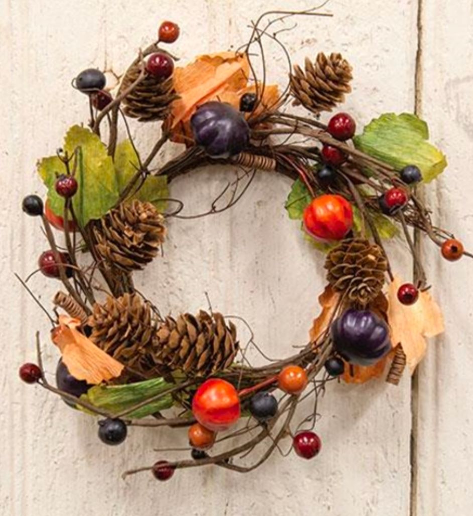 3-1/2" Pumpkin Patch Candle Ring
