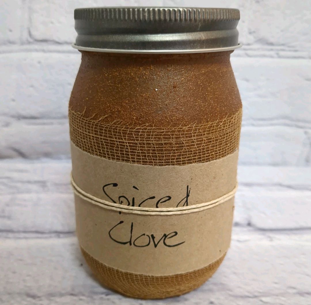 Black Crow Candle Spiced Clove Jar Candle, 16oz