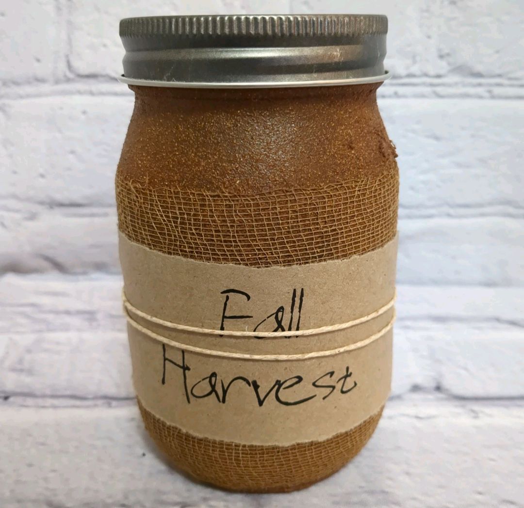 Black Crow Candle Fall Harvest Jar Candle, 16oz