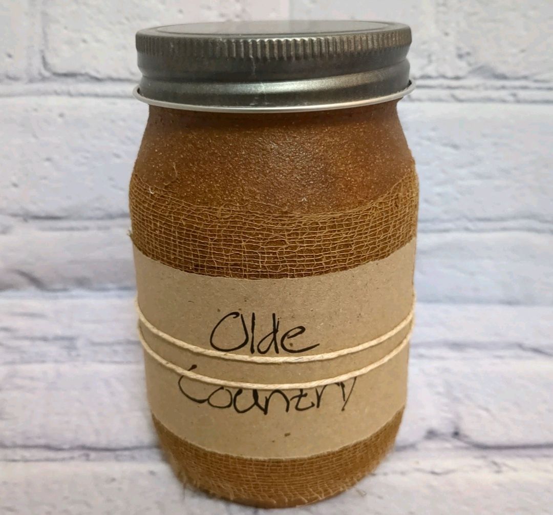 Black Crow Candle Olde Country Jar Candle, 16oz