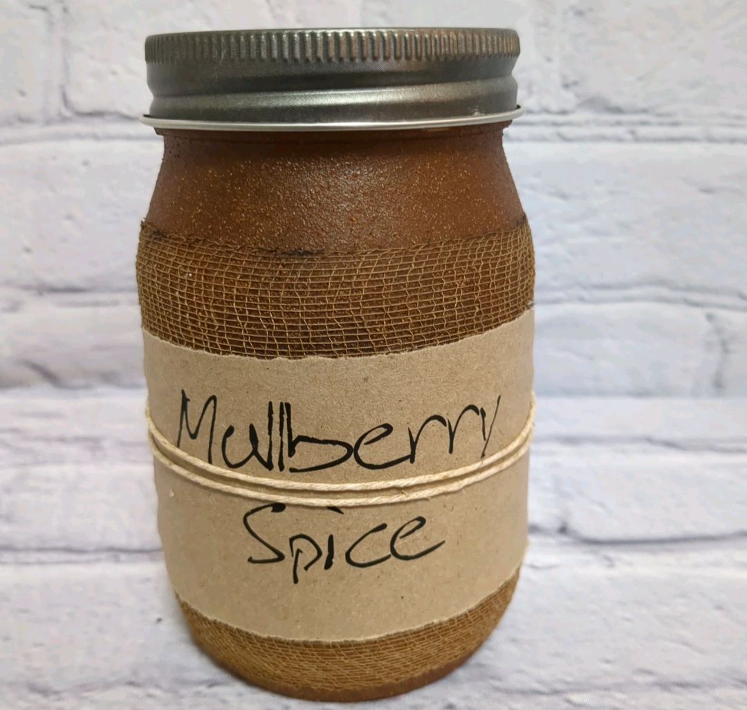 Black Crow Candle Mullberry Spice Jar Candle, 16oz
