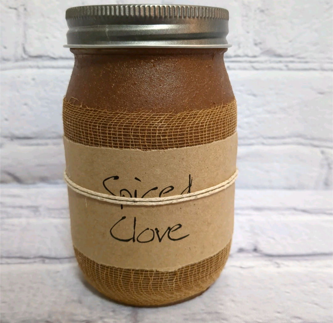 Black Crow Candle Spiced Clove Jar Candle, 16oz