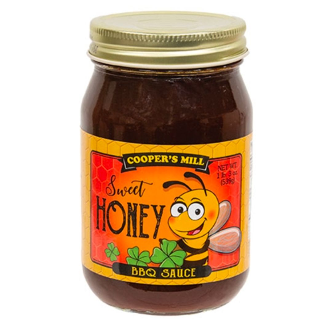 Sweet Honey BBQ Sauce - Pint Jar