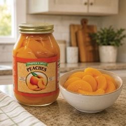 Natural Sweet Peaches - Quart Jar