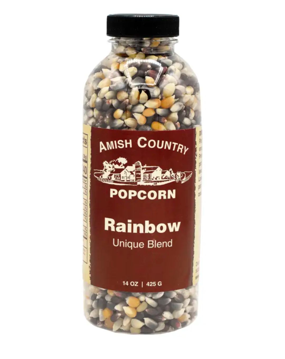 14oz. Bottle of Popcorn - Rainbow