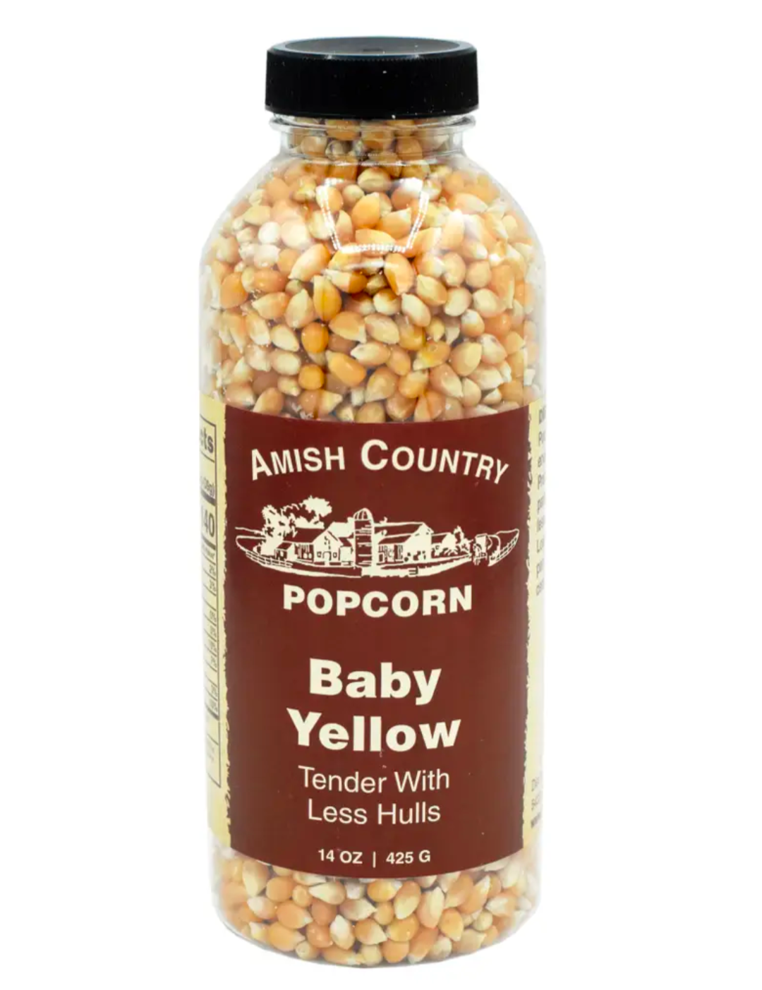 14oz. Bottle of Popcorn - Baby Yellow
