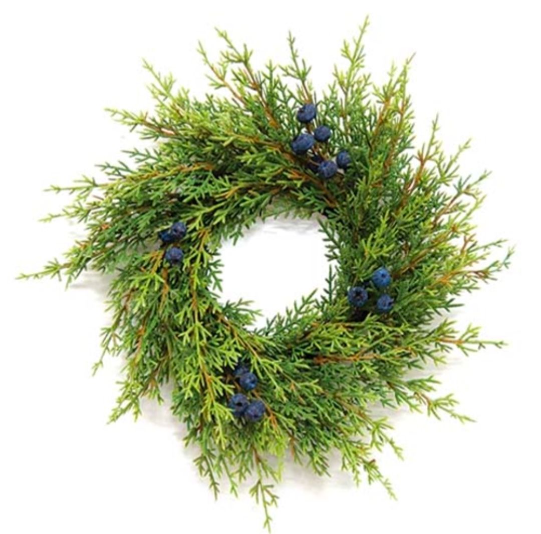 4" Blue Berry &amp; Cedar Candle Ring