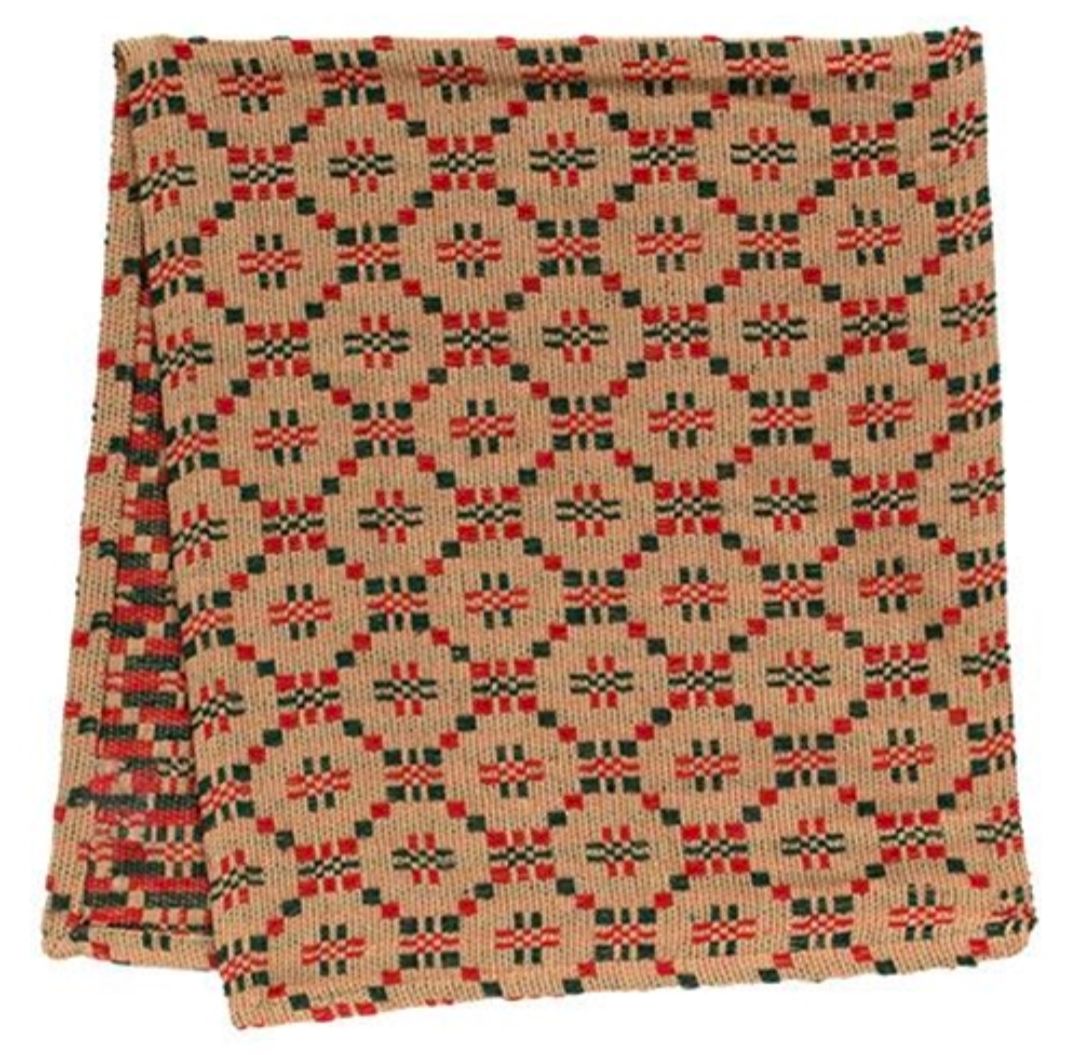 32" Country Snowfall Short Table Runner